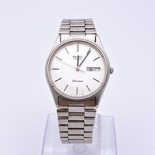 Orologio Seiko Uomo Vintage Chronos Day Date 1983 Quarzo Cal.8123 Retrò