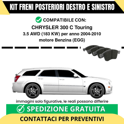 Pastiglie freno posteriori - pastiglie,