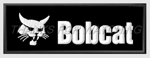Bobcat embroidered patch - bobcat,