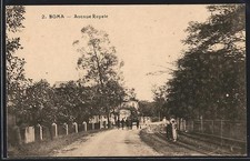 CPA Boma, Avenue Royale 