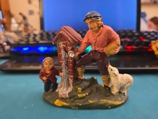 personaggio presepe vintage -