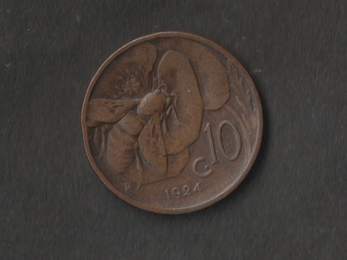 1924 regno italia - d'italia, centesimi