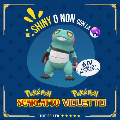 Croagunk shiny non 6 iv - croagunk,