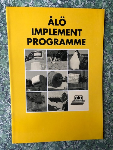 Alo implement program - program, brochure