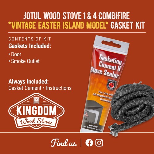 Vintage jotul stufa - jotul, a