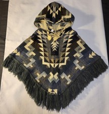Poncho in lana taglia 4