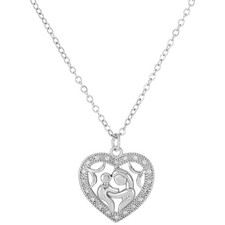  Collana Con Ciondolo Cuore