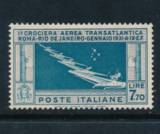 Italia Regno 1930 Crociera