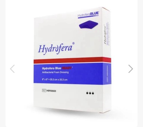 Hydrofera blue ready 8x8 - hydrofera,