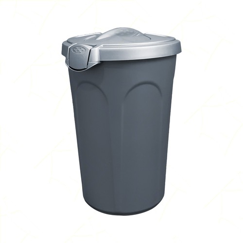 Bidone con coperchio tom - con,