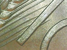 10 LIRE 1976 ERRORE - LINEA DA