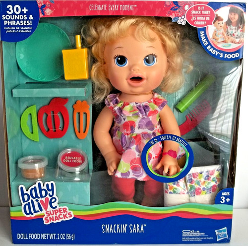 Hasbro baby alive super - baby,
