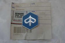 Badge Plate Logo Badge Piaggio
