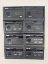 Lot of (8) Philips DCC 90 Min