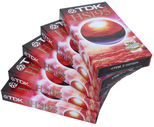 Tdk lotto cassette vhs - lotto,
