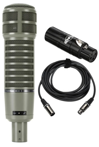 Electro voice re20 - re20, microfono