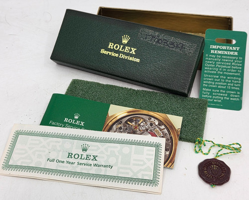 Scatola originale rolex - scatola,