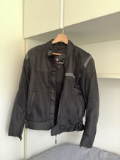 Giacca moto uomo nera ALIKE