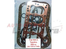 Fiat 500A Topolino serie Guarnizioni motore completa guarnizione testata 569