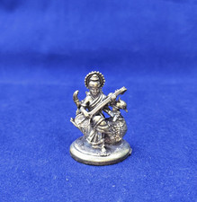 Hindu Goddess Saraswati Brass