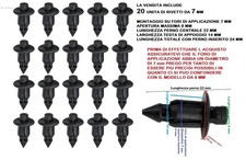 20 RIVETTI A SCATTO 7 MM CLIPS