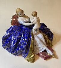 Ceramica Cacciapuoti, Maternità, 1930, Eccezionale E Unica, Con Autentica Museo