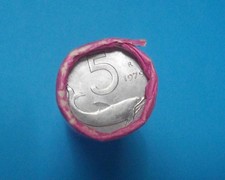 ROTOLIN0 5 LIRE 1979   RARO  DA 50 PZ  FDC RARO MUCH RARE COMPRA SUBITO