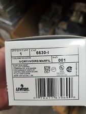Leviton 6630-I fan and light