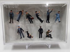 Preiser Minifigures 1010249, Set di 10 Figurine Ferroviaria Casa Rotonda, Scala HO