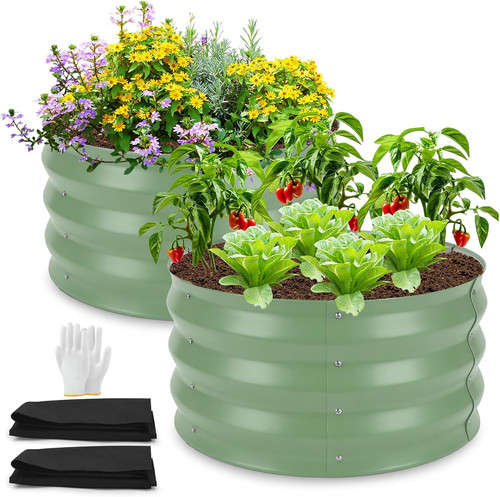 Set aiuole giardino - set, di
