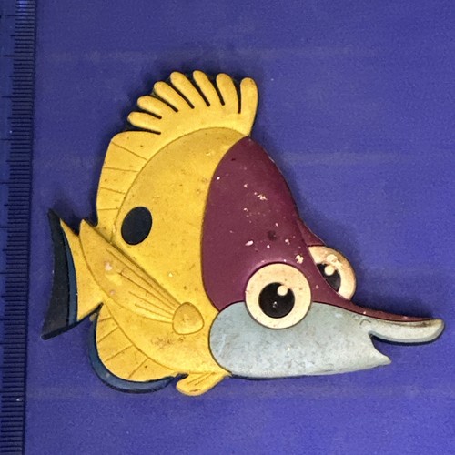 Pesce colorato calamita - pesce,