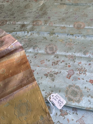 Vintage blu floreale broccato - vintage,
