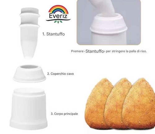 Stampo arancini siciliana - arancini,