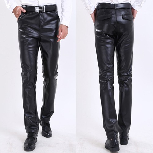 Pantaloni biker finta pelle - finta,