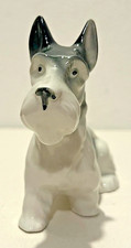 Bellissima STATUINA in stile LLADRO' a forma di CANE / CAGNOLINO / SCHNAUZER