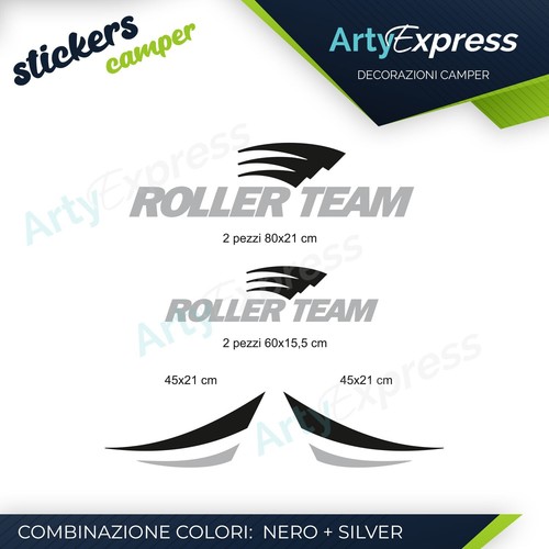 Kit completo adesivi camper - kit,