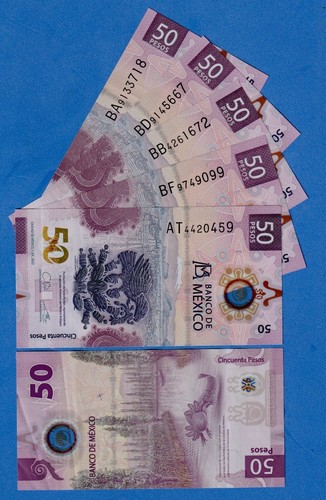 Mexico pesos 2022 7th - 50, jul