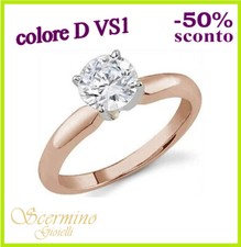 18K Rose Gold NATURAL DIAMOND