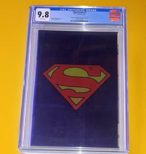 Superman cgc 8 big time - cgc,