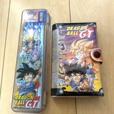Dragon Ball Goods lotto di 2 astuccio portamatite Son Goku Trunks blocco note...