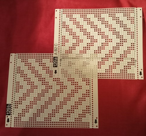 Passap pfaff punchcards - passap/pfaff, punchcards/deco