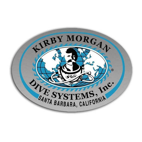 Adesivo kirby morgan 520 072 - adesivo,