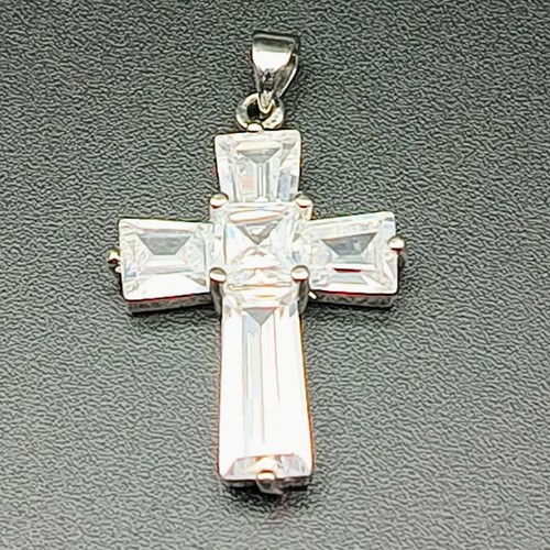 Ciondolo croce argento - , 18