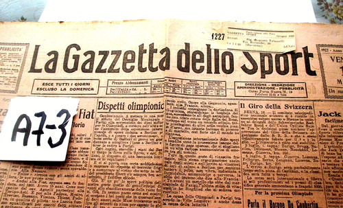 Gazzetta dello sport - dello, 1922