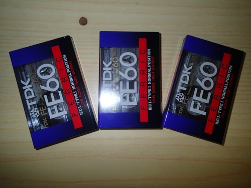 Audio cassette tdk min - fe, 60
