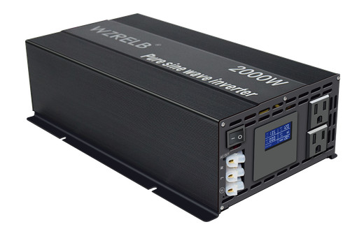 Inverter solare 2000w lcd onda - solare,