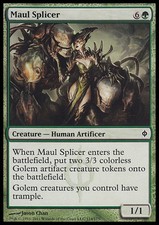 MTG 4x MAUL SPLICER - GIUNTATRICE DI SPACCAOSSA - NPH - MAGIC