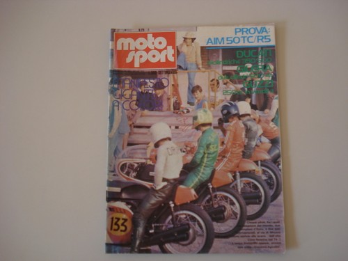 Motosport 1973 prova - prova, test