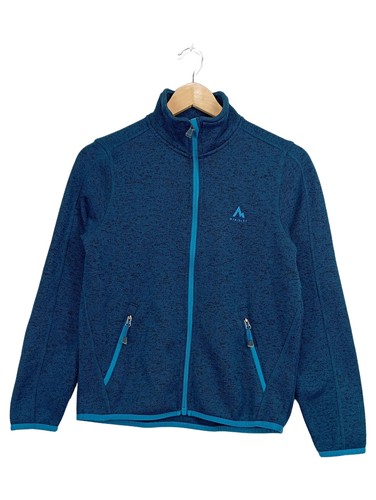 Giacca pile mckinley blu - pile,