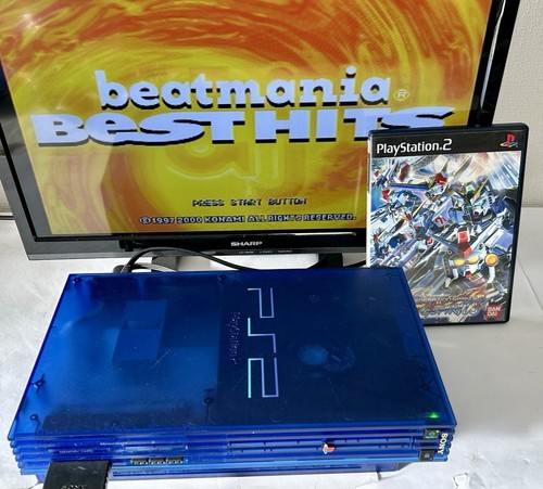 Playstation ps2 ocean blue - ps2,